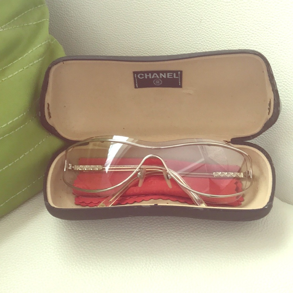 Chanel glasses.
